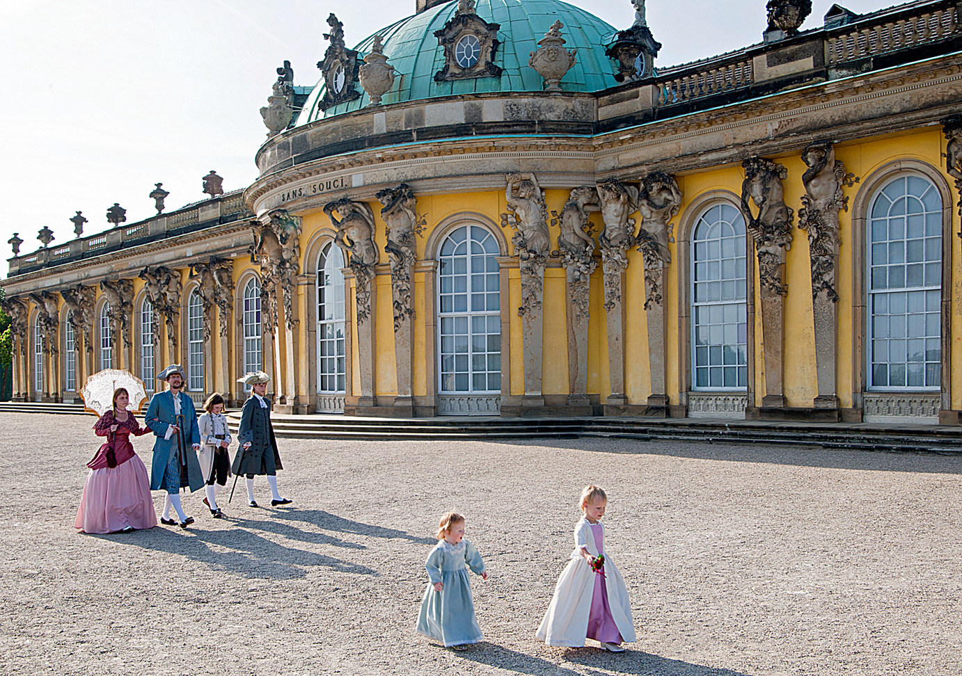 Potsdam , Schloß sans souci