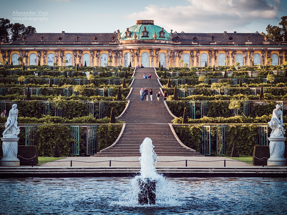 Potsdam Schloss Sanssouci Foto & Bild architektur, deutschland