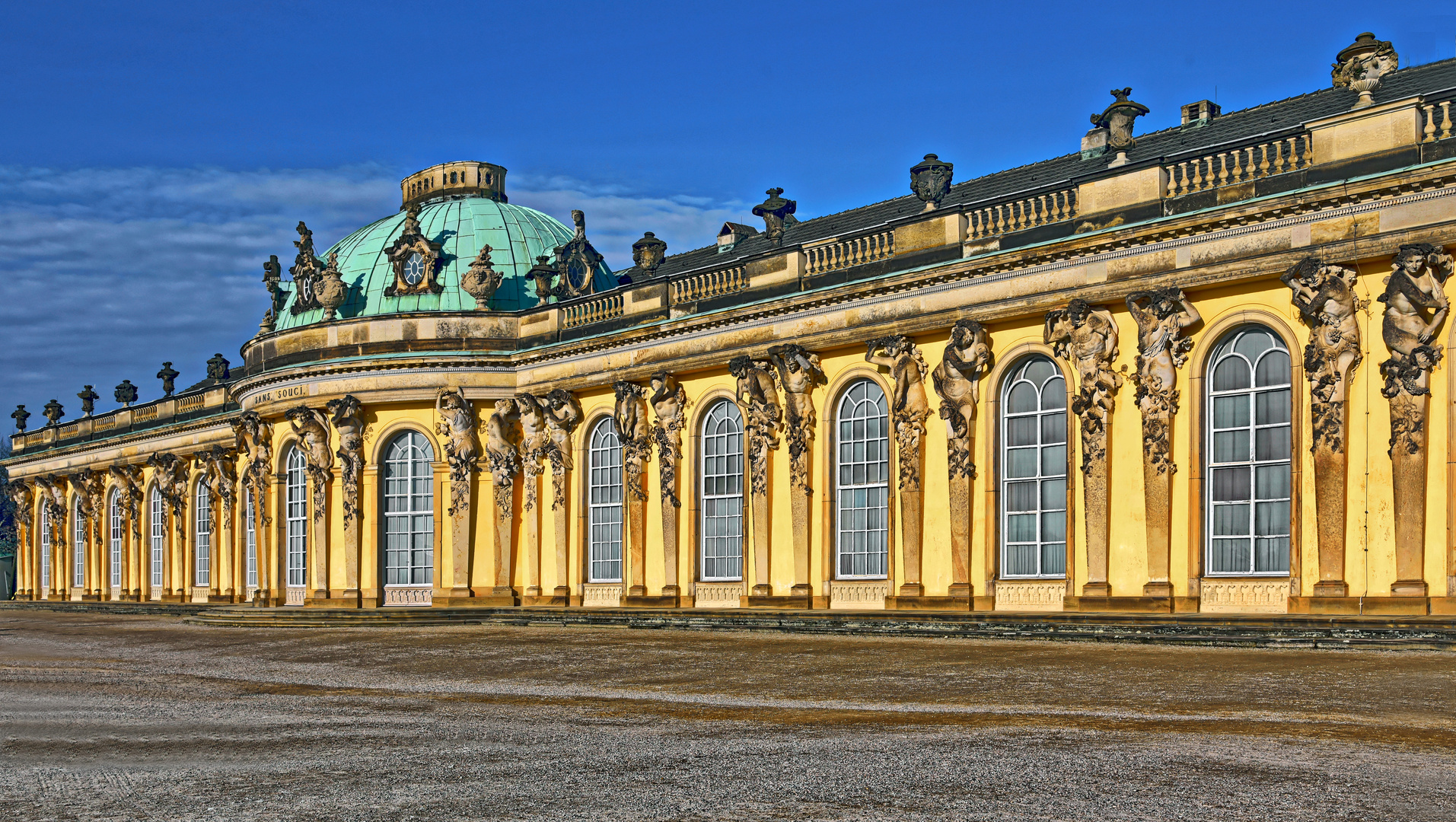 POTSDAM - Schloss Sanssouci - Foto & Bild | world, schloss, architektur ...