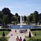 Potsdam Schlosspark mit Wasserfontäne