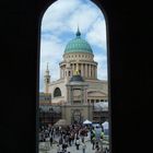 Potsdam,der besondere Blick auf die Nikolaikirche