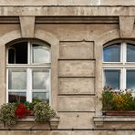 Potsdamer Hinterhof-Fenster