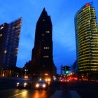 Potsdamer Platz am Abend nach stärkerem Gewitterschauer