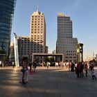 Potsdamer Platz an einem warmen Herbstnachmittag