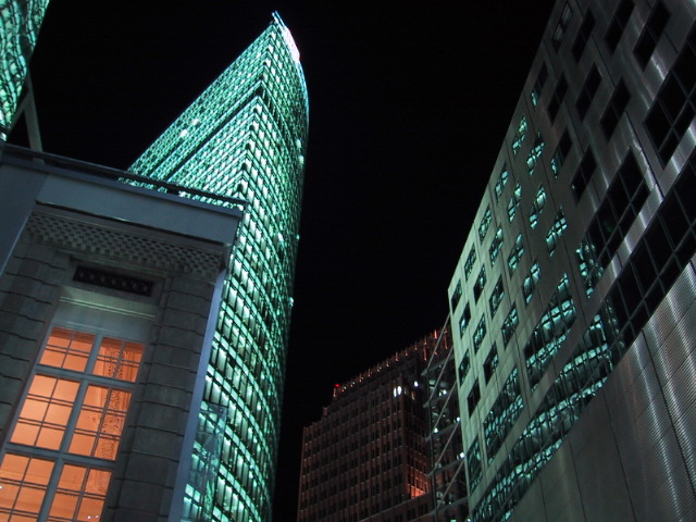 Potsdamer Platz bei nacht