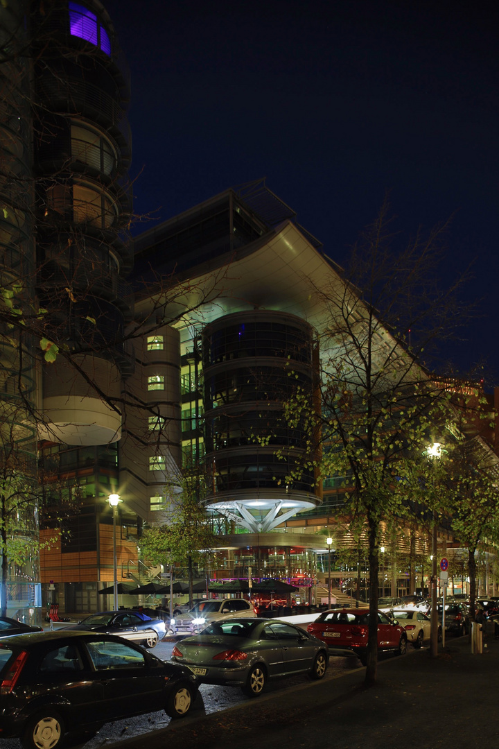 Potsdamer Platz bei Nacht