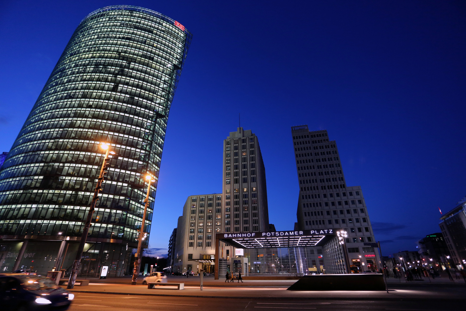 Potsdamer Platz bei Night