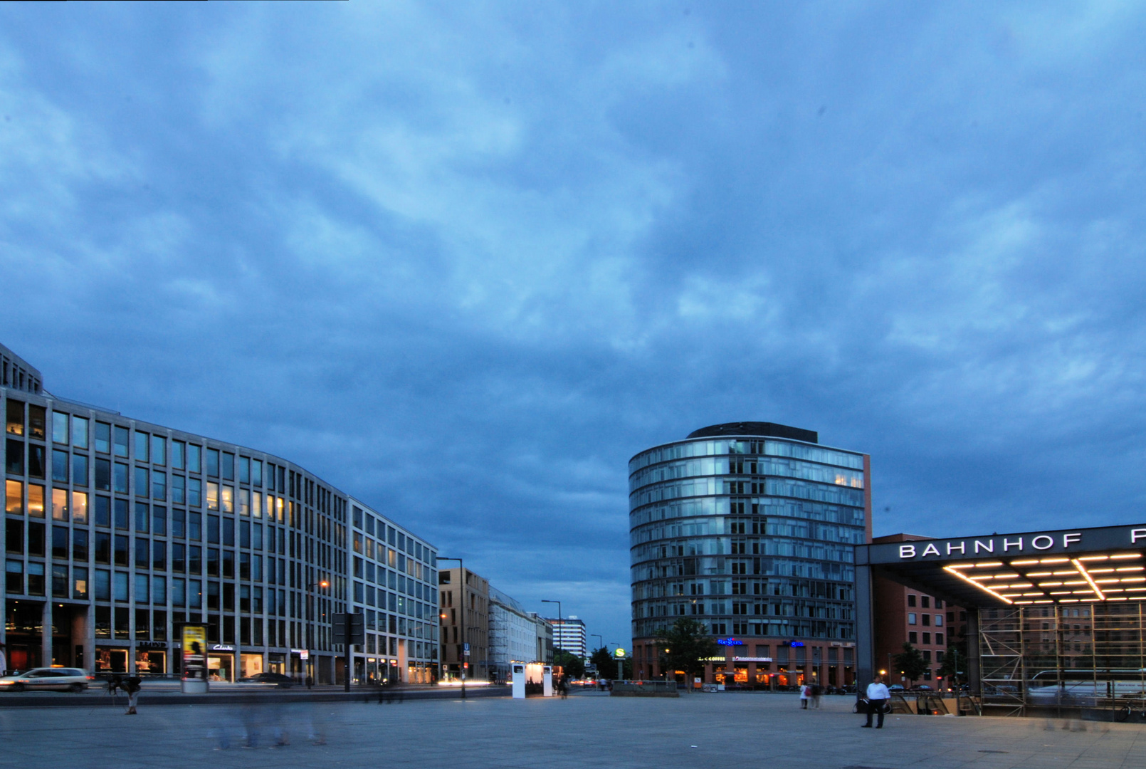 Potsdamer Platz Berlin, Blick nach Süden