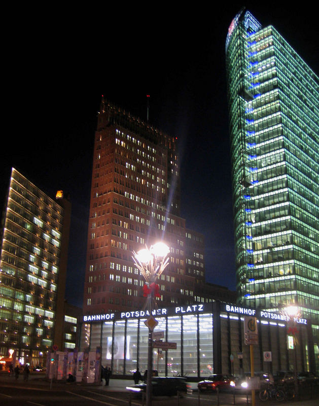 Potsdamer Platz by Night