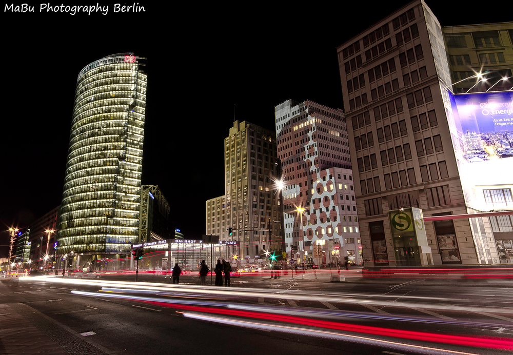 Potsdamer Platz by Night