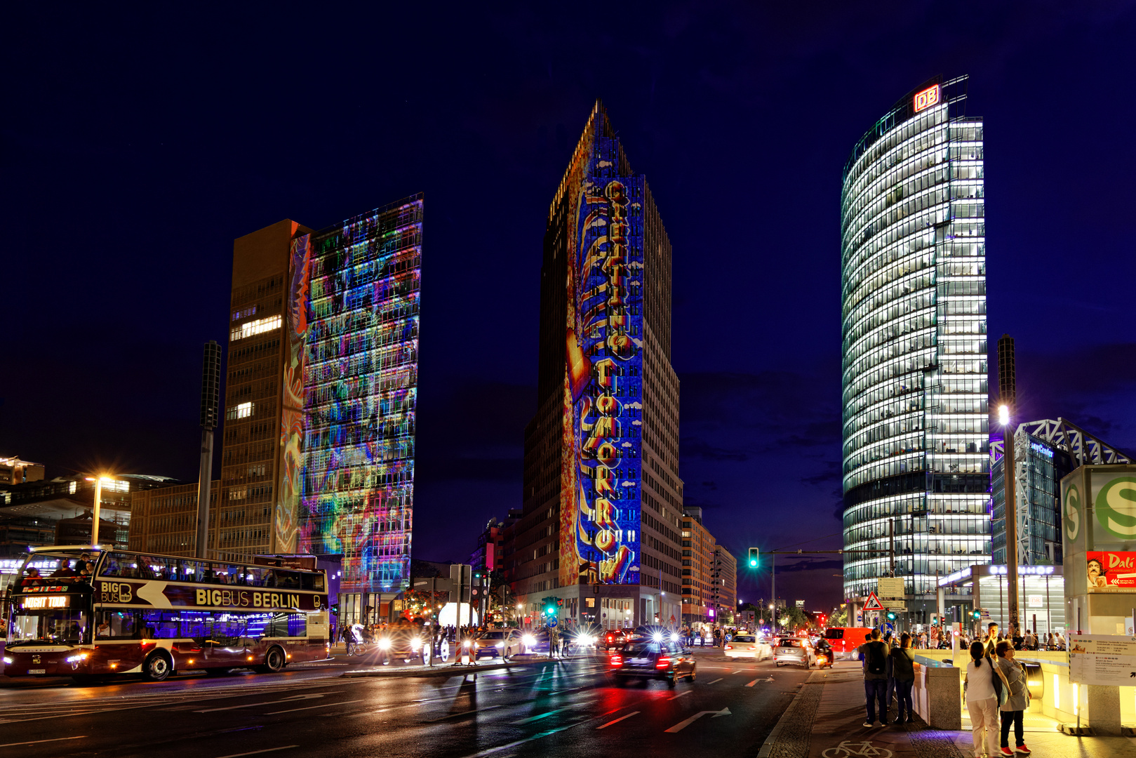 Potsdamer Platz - Festival of Lights 2021