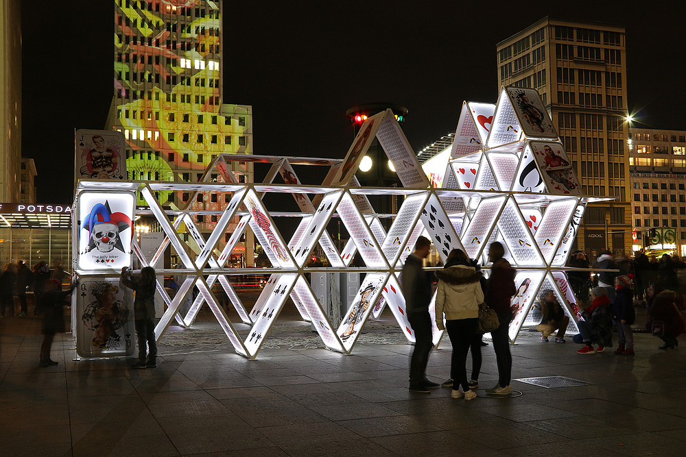 Potsdamer Platz "Houses of Cards"