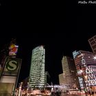 Potsdamer Platz in Berlin bei Nacht