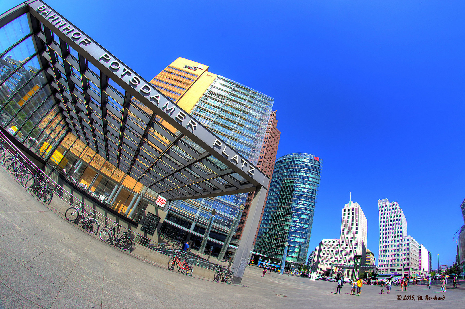 Potsdamer Platz mit 8mm