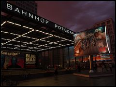 Potsdamer Platz - nach dem Regen ist vor dem Regen