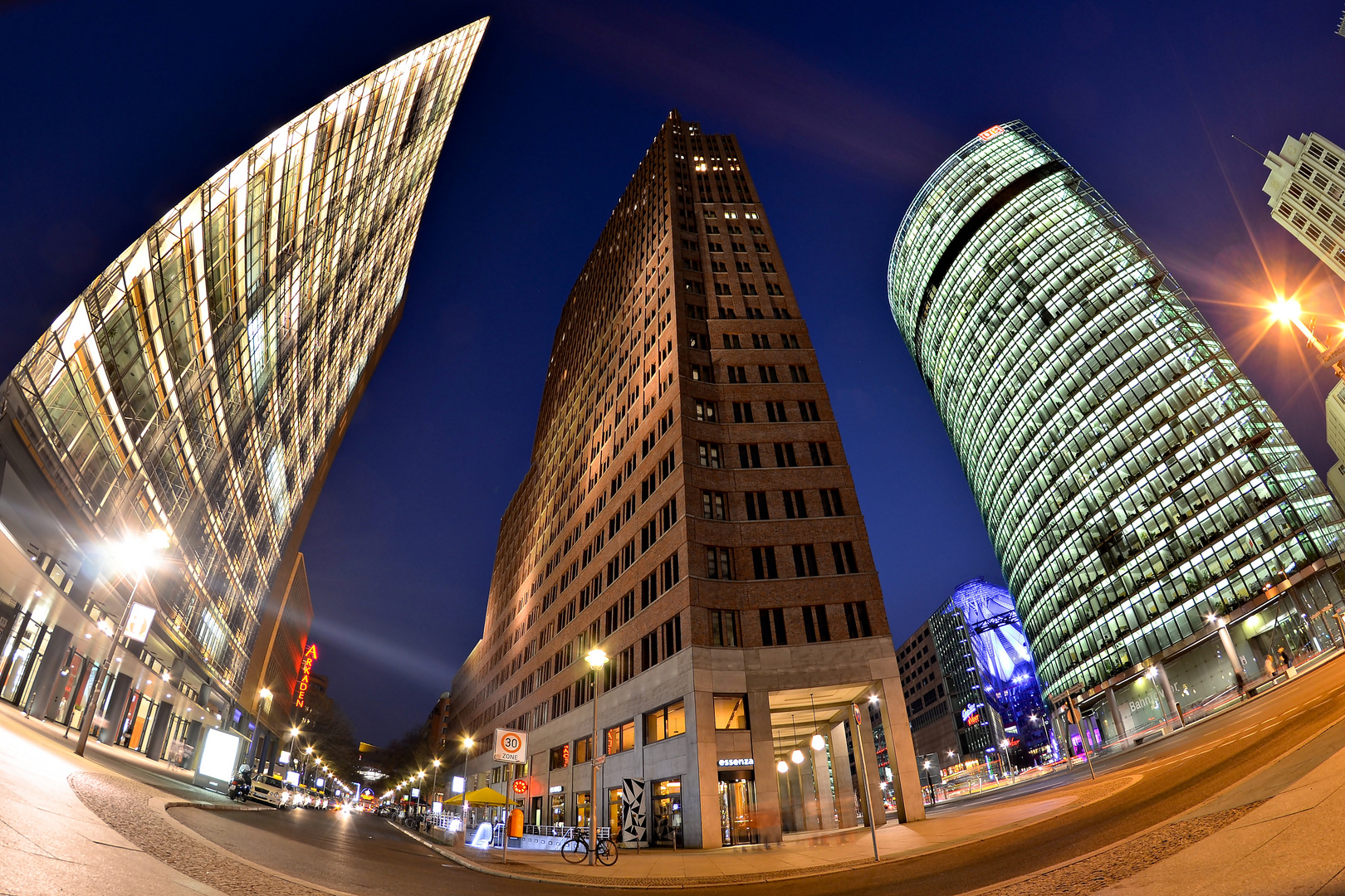 Potsdamer Platz @ Night