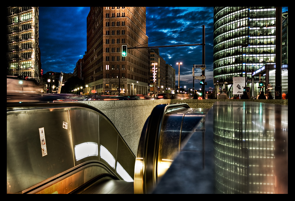 Potsdamer Platz - nochmal in bunt