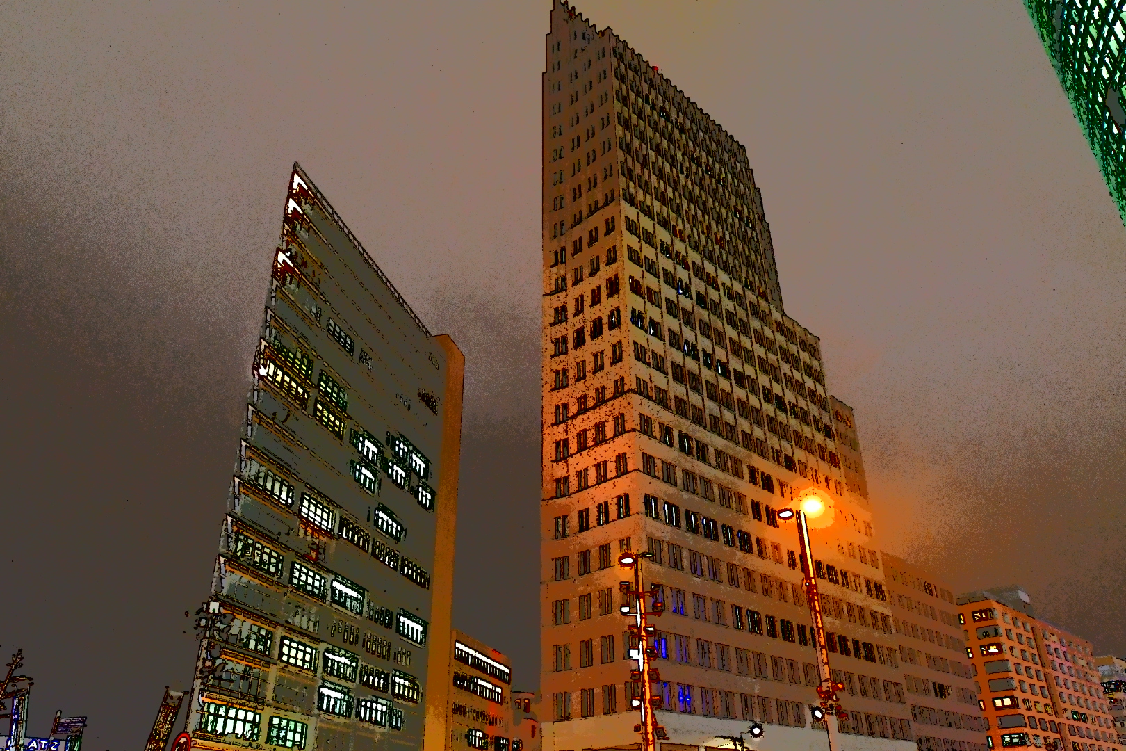 Potsdamer Platz Skyscraper
