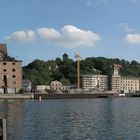 Potsdamer Speicherstadt von der Wasserseite (Herbst 2010)