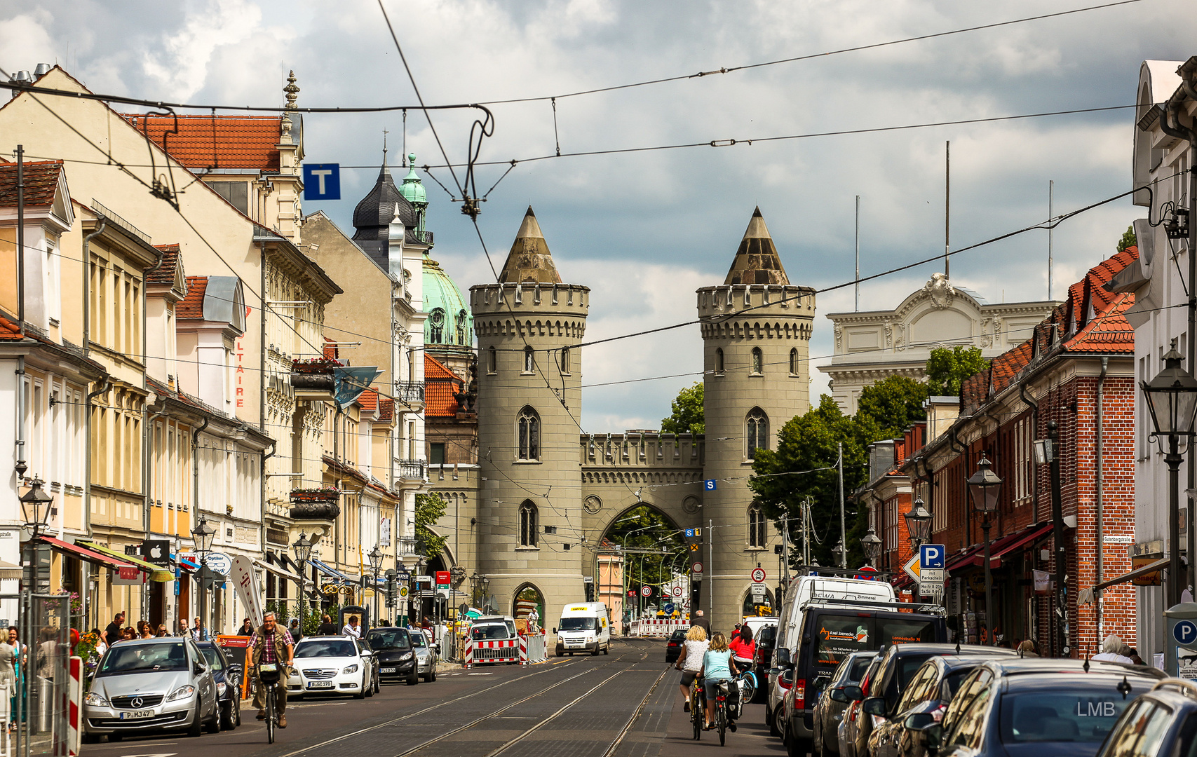 Potsdamer Straßenszene