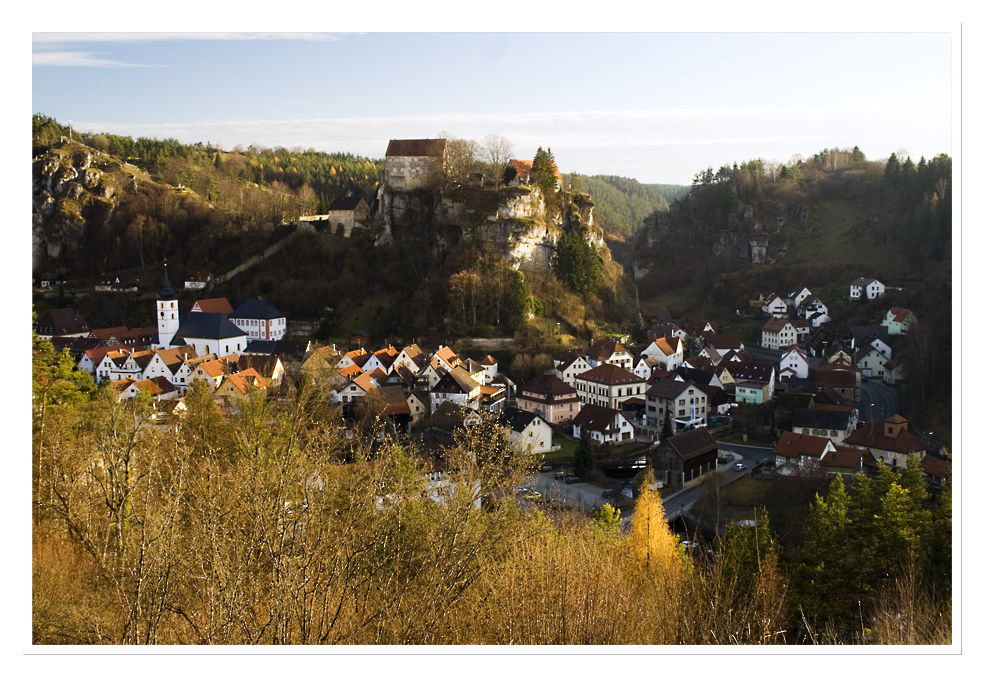 Pottenstein im Herbst