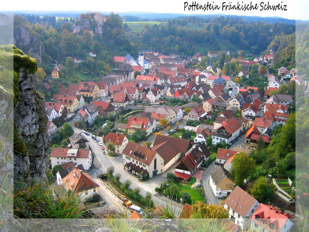 ....Pottenstein in der Fränkischen Schweiz