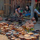 Pottery deals at the Intha market