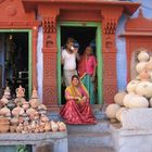 Pottery Family in Jodphur, Rajasthan, India