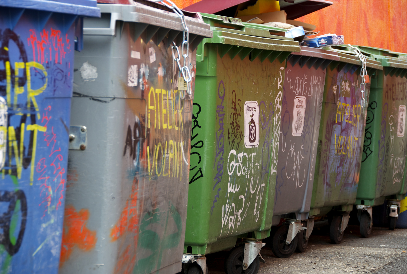 poubelles