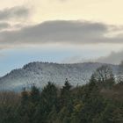 Poudre blanche sur les cimes