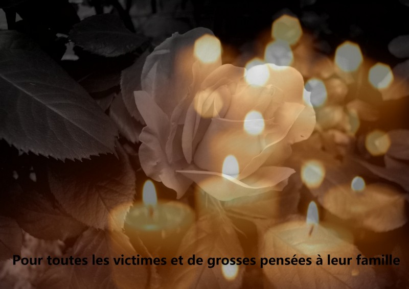 Pour toutes les victimes à PARIS et dans le monde du terrorisme