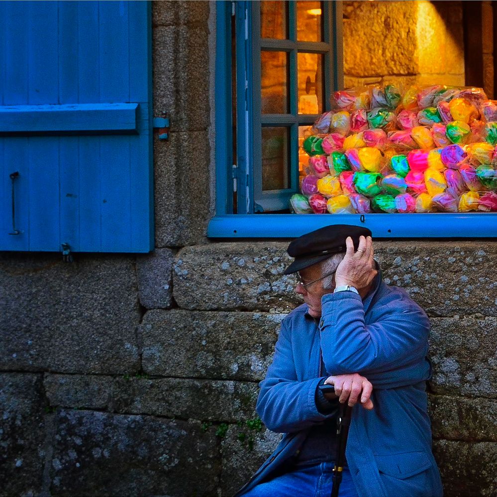 Pourtant je t'ai acheté des bonbons.....