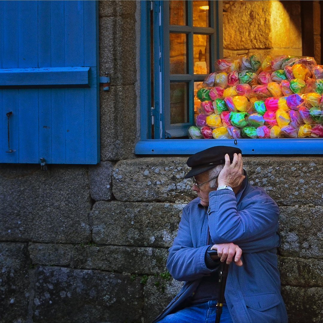 Pourtant je t'ai acheté des bonbons.....