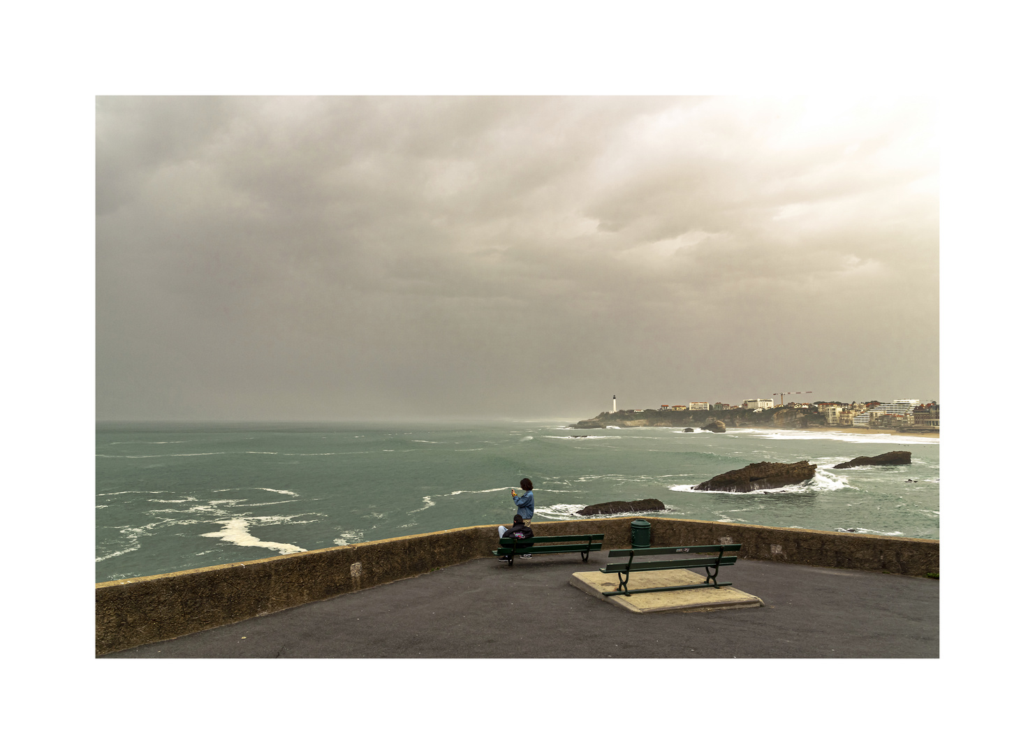 Poussière Saharienne à Biarritz