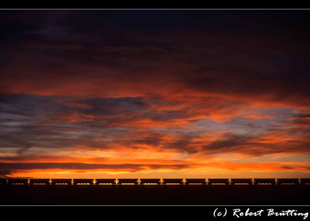 Powder River Sunset