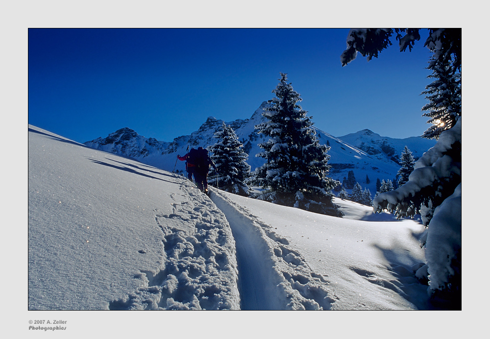 Powderclimbing