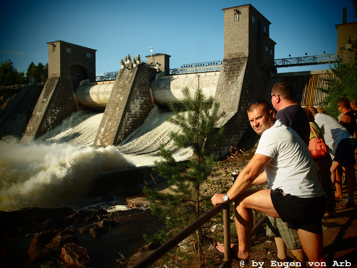 Power station of Imatra, Finland