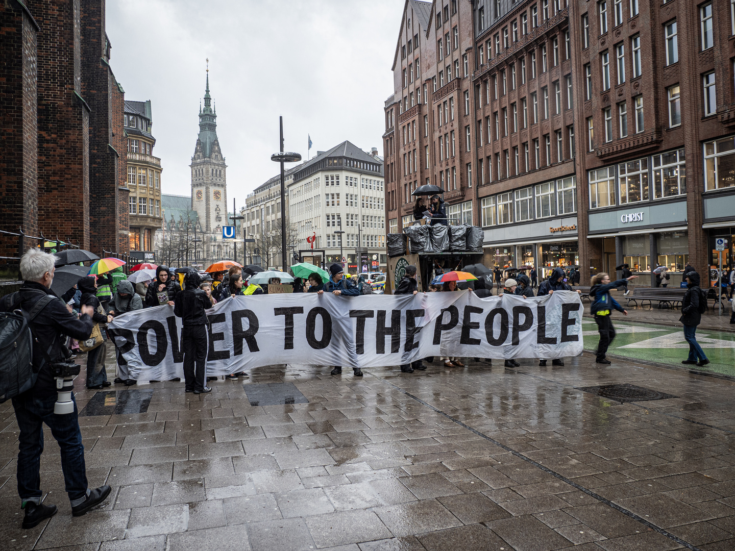 POWER TO THE PEOPLE, FFF, Klimakrise ist jetzt!