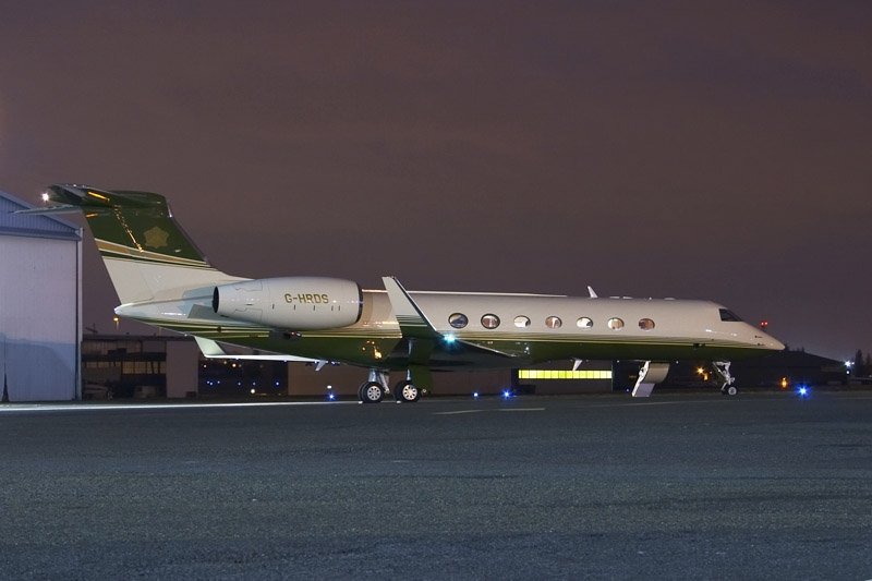 Powerful --> Gulfstream G550 