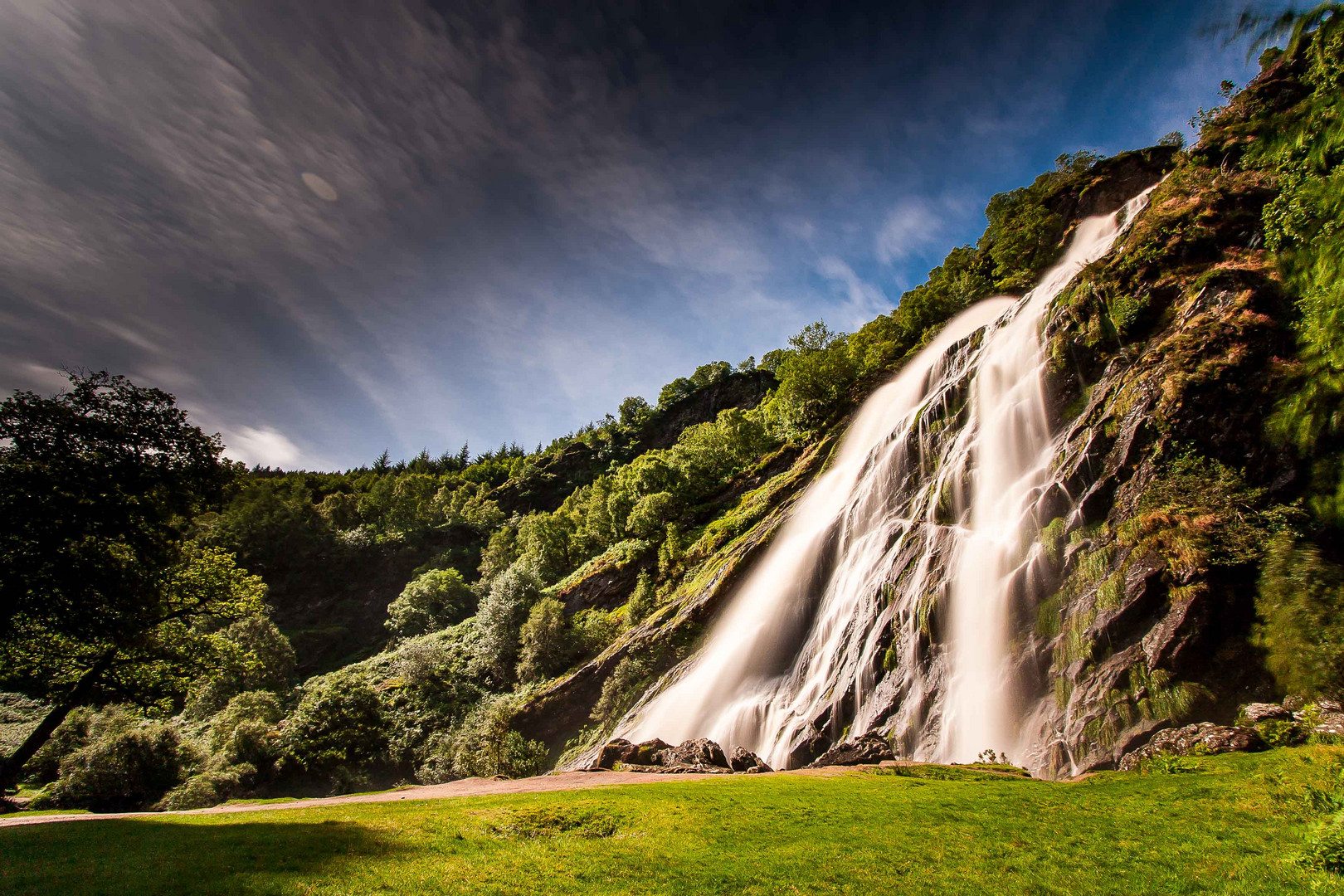 Powerscourt Wasserfall in Irland