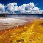 Pozze sulfuree nel parco nazionale di Yellowstone (USA)