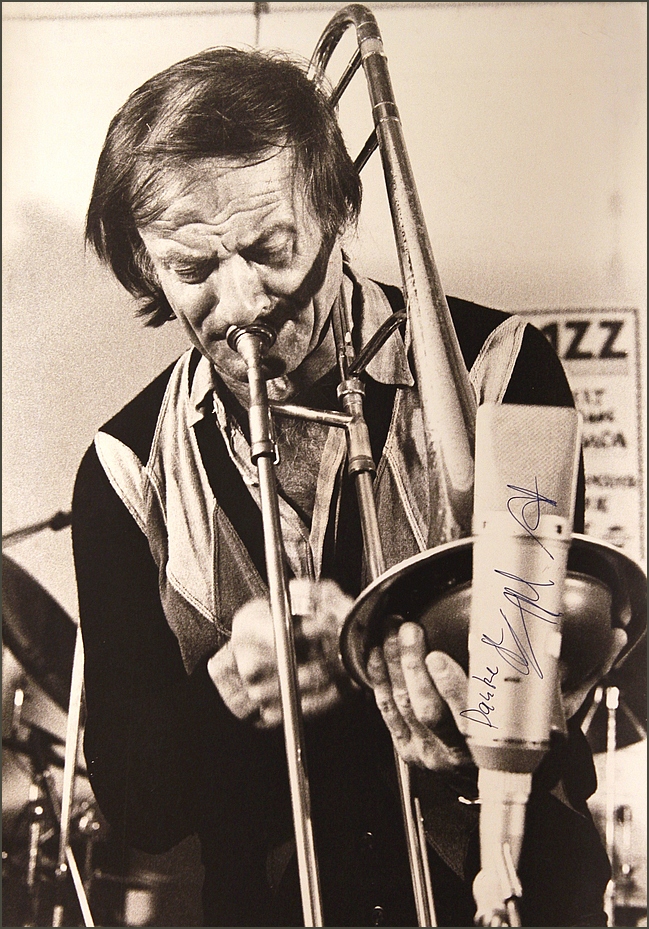 PP Albert Mangelsdorff Jazz Posaune Stuttgart 1977 rep-2012-sw