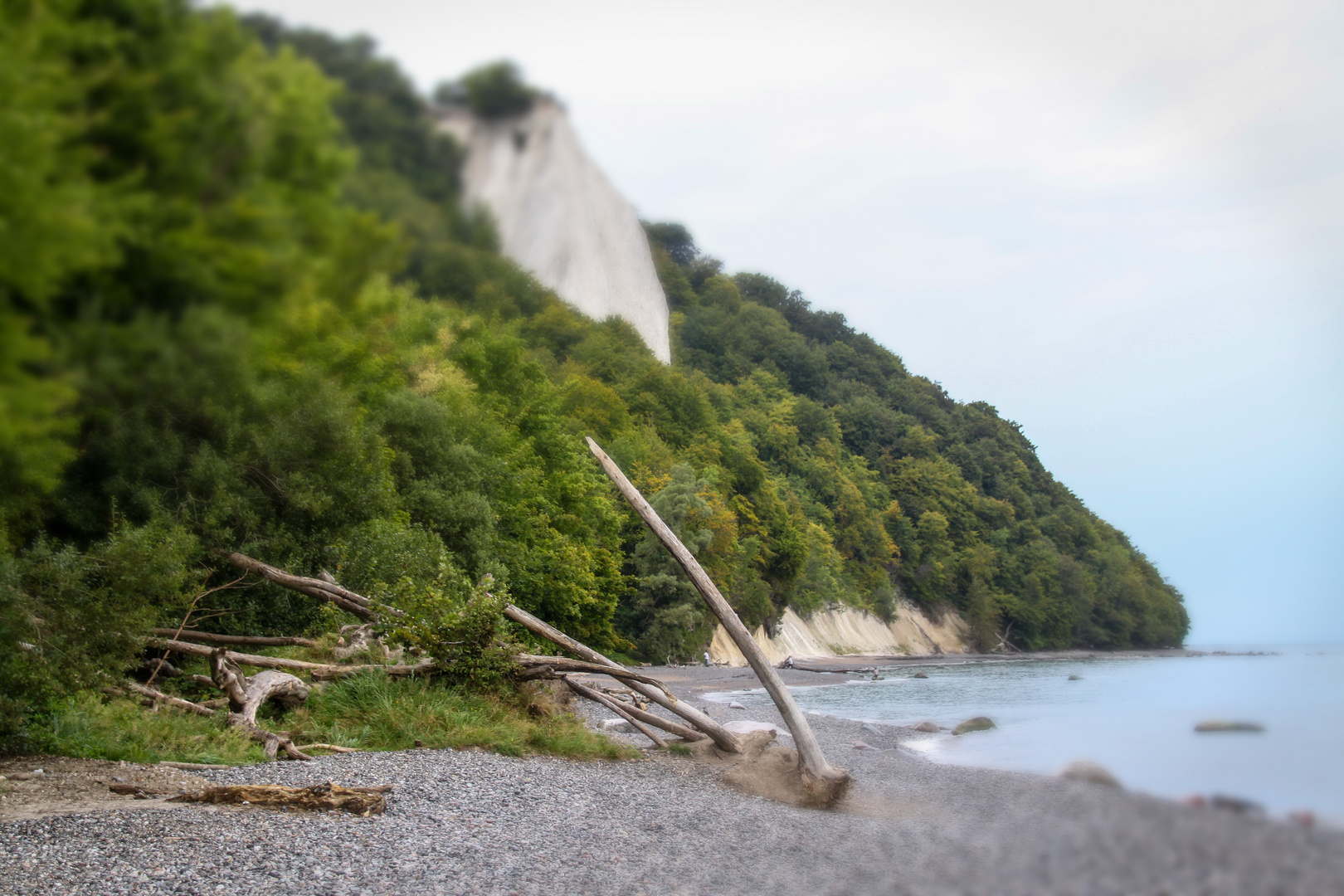 PP HOLZ am Strand tiltshift