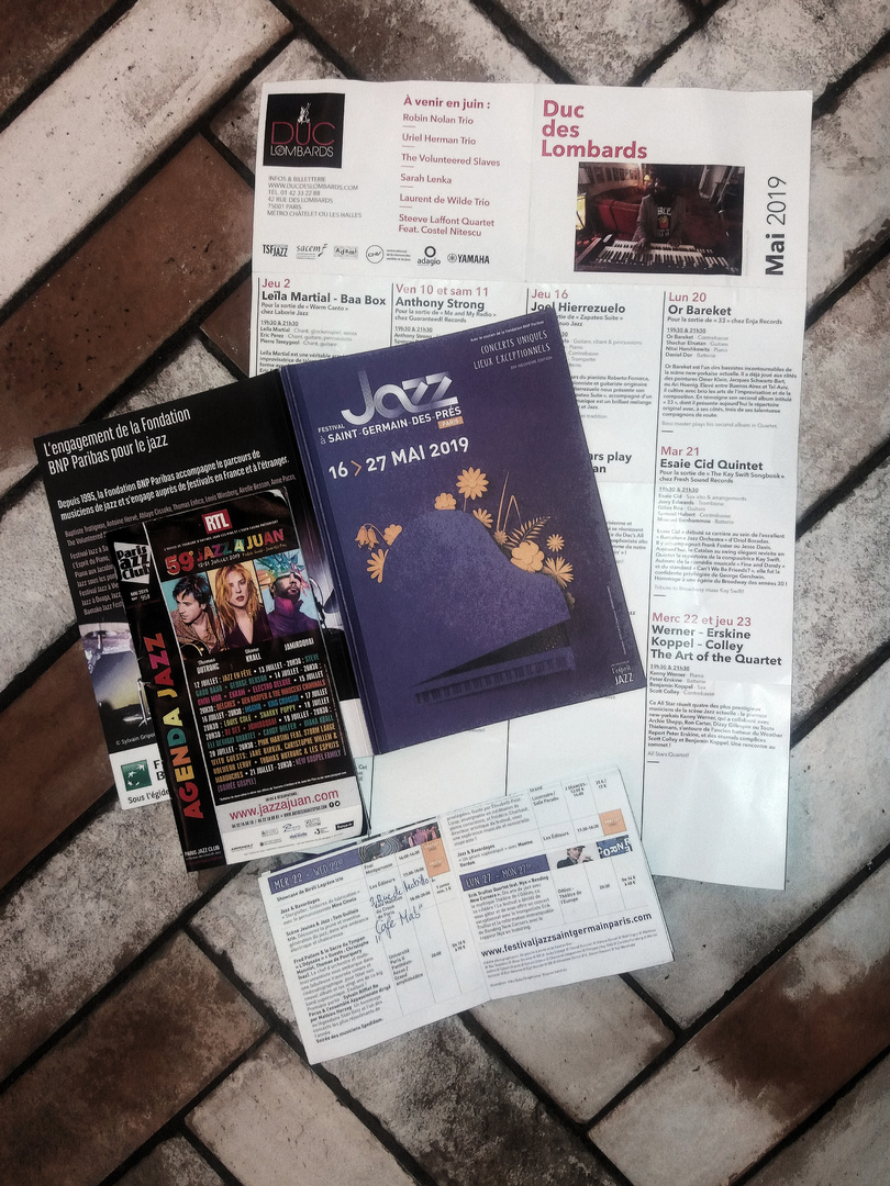 PP PARIS JAZZ AKTUELL mai 2019 News