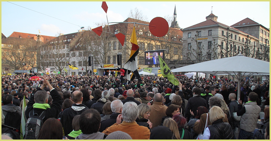 PP Stuttgart MAPPschied Schlossplatz K21- am27-03-2011 +4Fotos