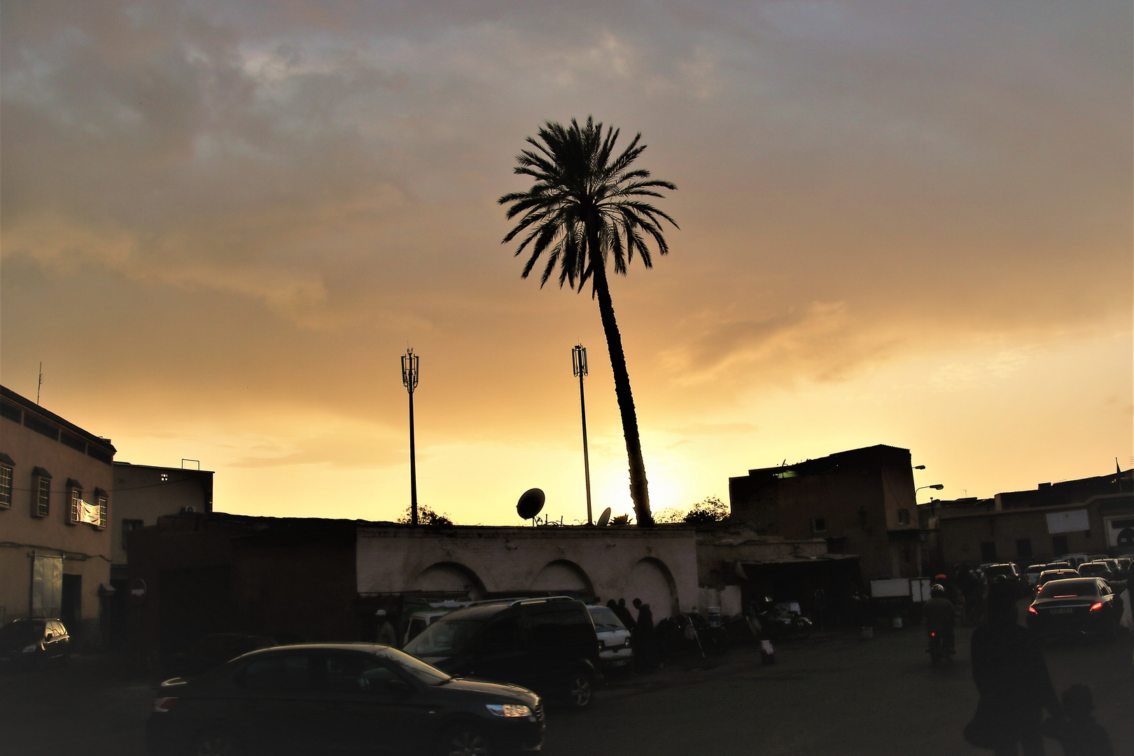 PP sunset Marrakesch vorm Tor M-63