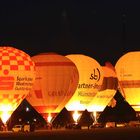 PPP-Tage 2010 in Wesel: Ballonglühen auf dem Flugplatz Römerwardt