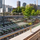 P+R Fahrradparkplatz, doppelstöckig in Rotterdam