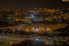 Praça da Figueira by Night