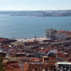 Praça do Comércio vom Castelo de São Jorge